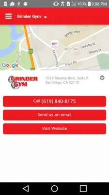 Grinder Gym android App screenshot 0